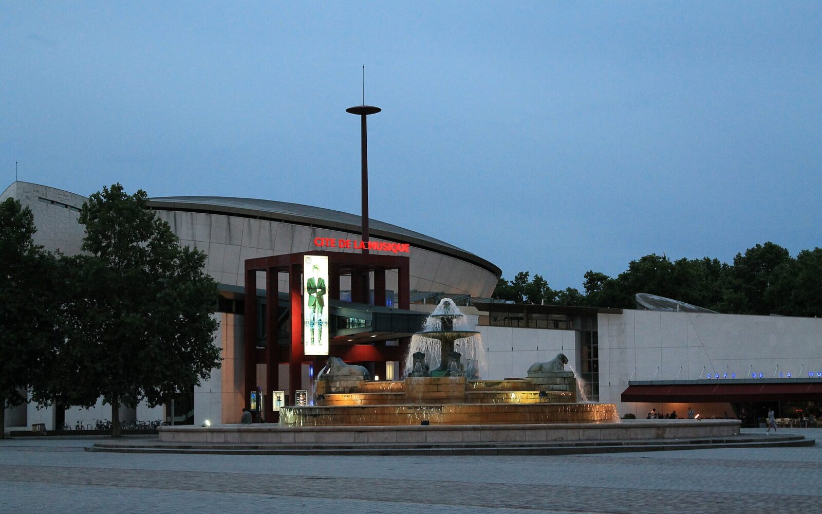La Philharmonie de Paris, qui abrite le musée de la Musique, à la Villette