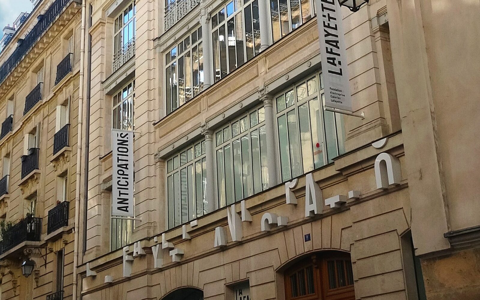 Lafayette Anticipations, rue du Plâtre, réhabilité par Rem Koolhaas