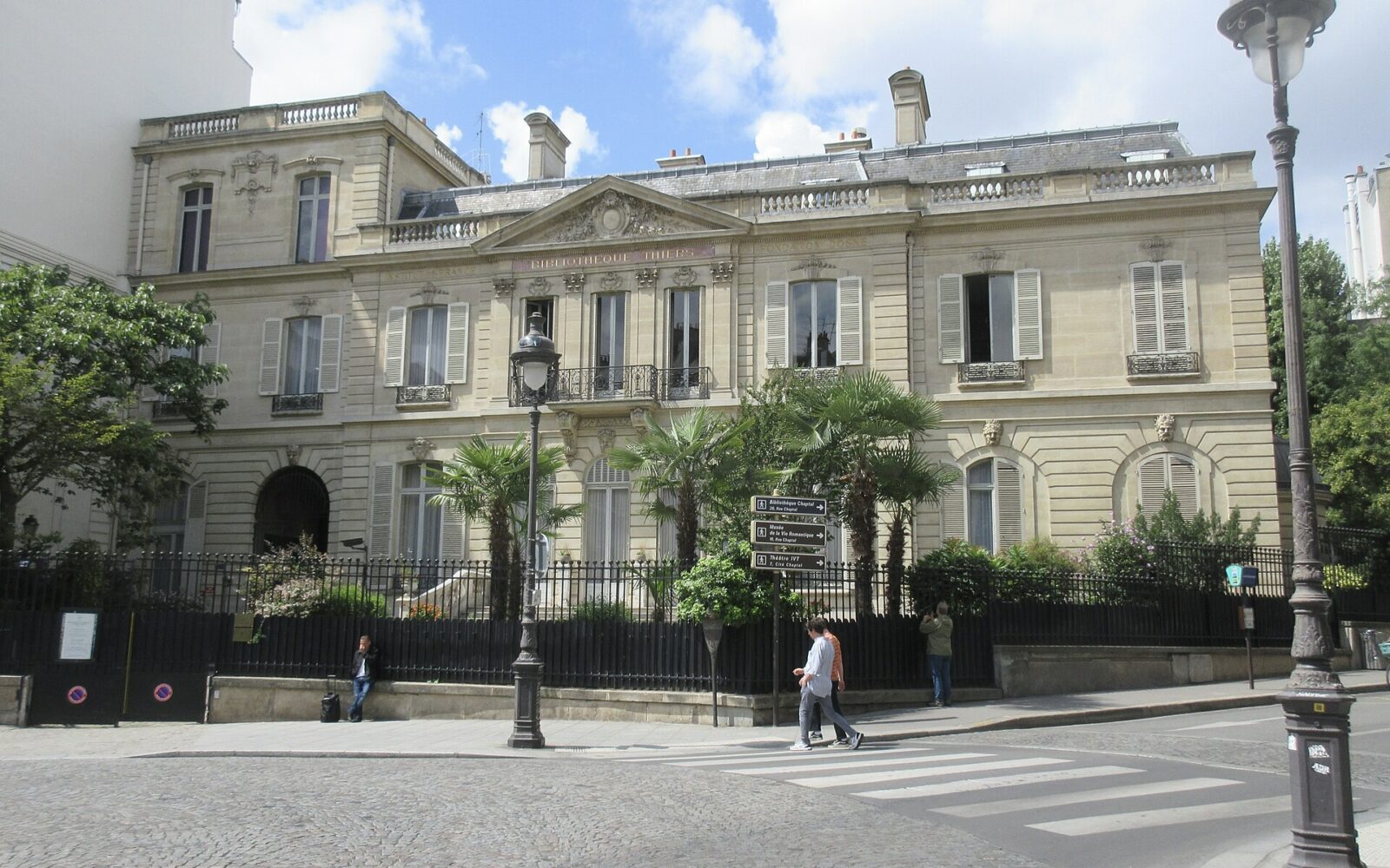 L'hôtel Dosne-Thiers, sur la place Saint-Georges