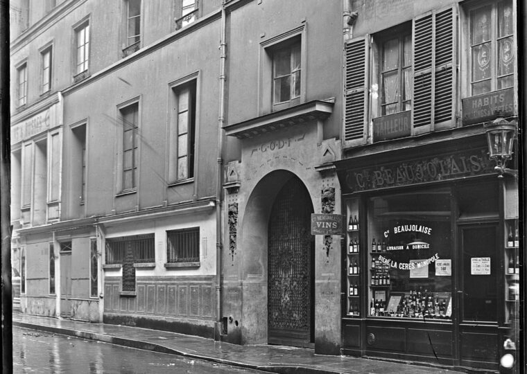 L'hôtel du Grand Orient de France, rue Cadet, siège du musée de la franc-maçonnerie