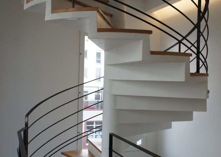 La fondation Henri Cartier-Bresson, rue des Archives, dans le Marais
