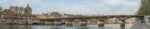 Le pont des Arts entre le Louvre et l'Institut de France