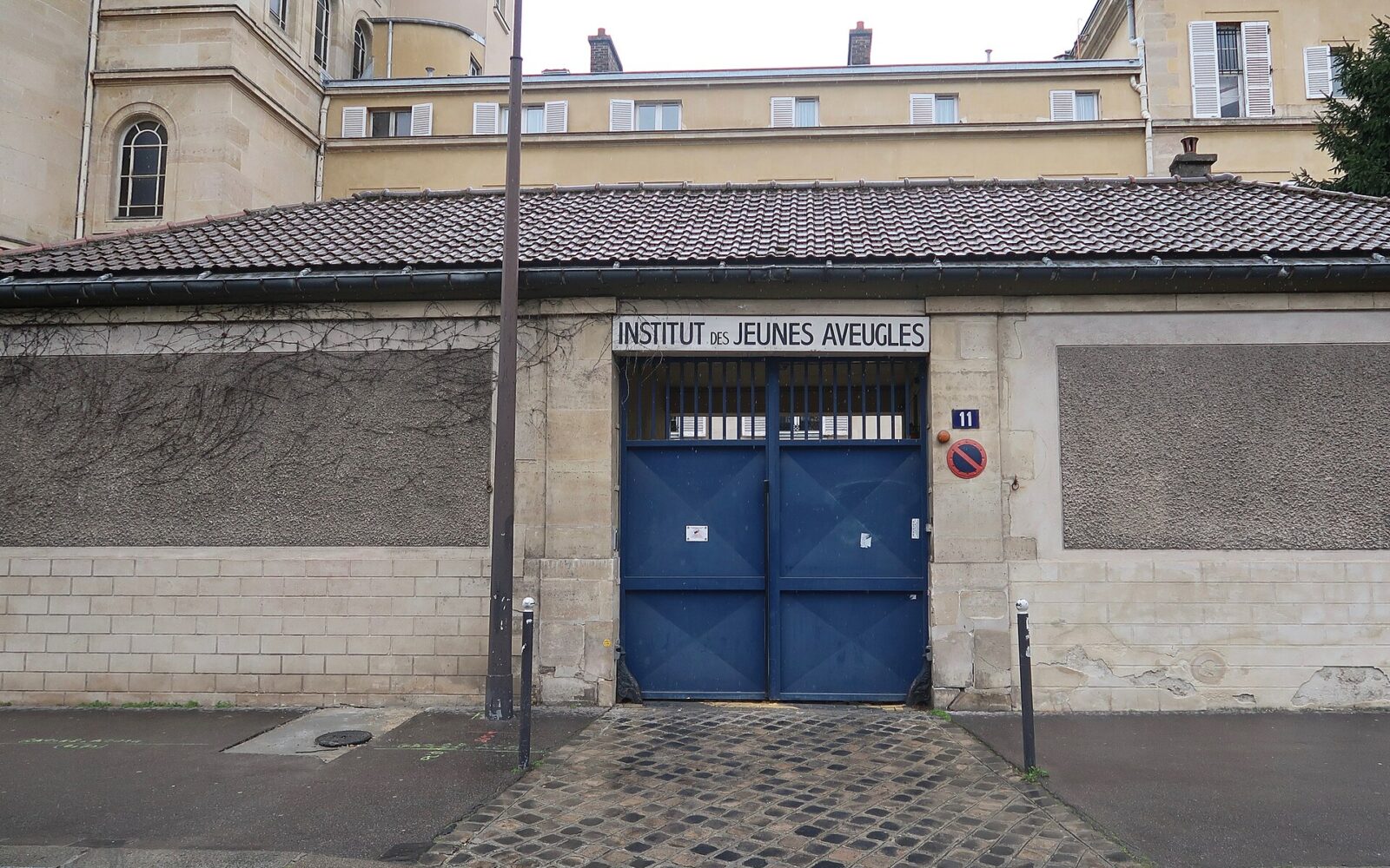 L'Institut national des jeunes aveugles, boulevard des Invalides