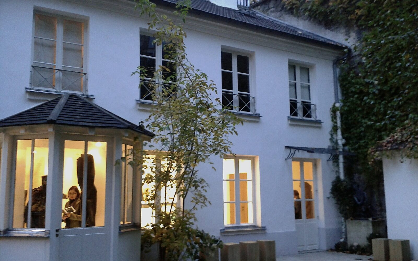 L'atelier et le jardin du musée Zadkine, rue d'Assas