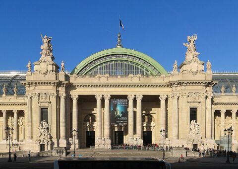 La grande nef de verre du Grand Palais