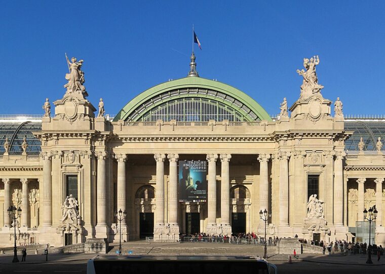La grande nef de verre du Grand Palais