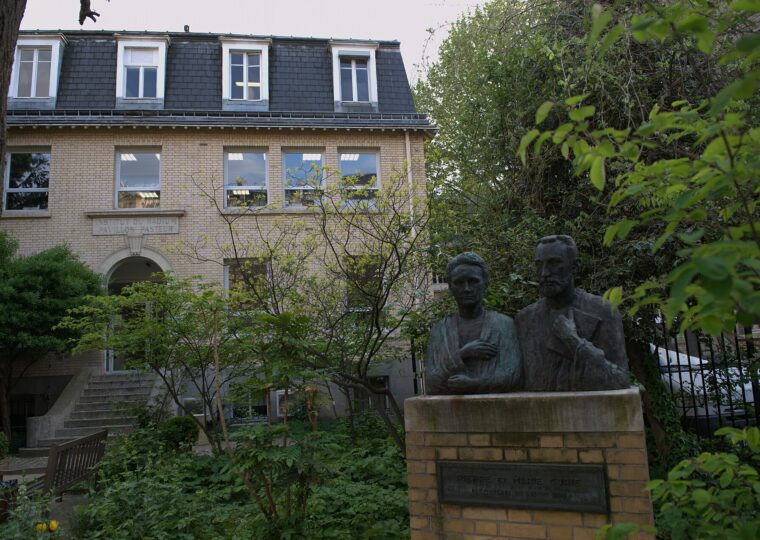 Le pavillon Curie de l'Institut du radium, siège du musée Curie