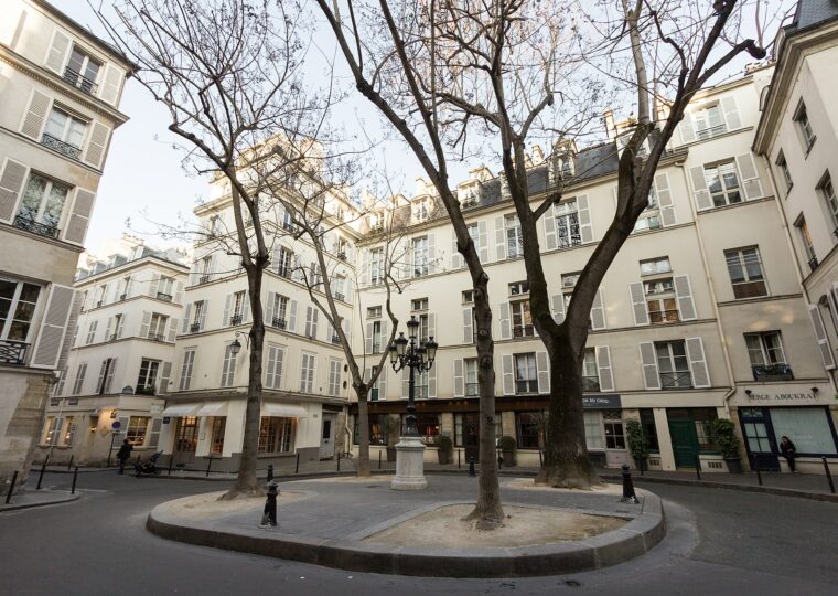 L'atelier et le jardin du musée Eugène-Delacroix, rue de Furstemberg