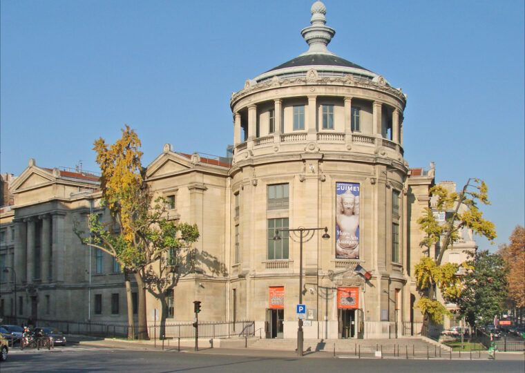 La rotonde du musée Guimet, place d'Iéna