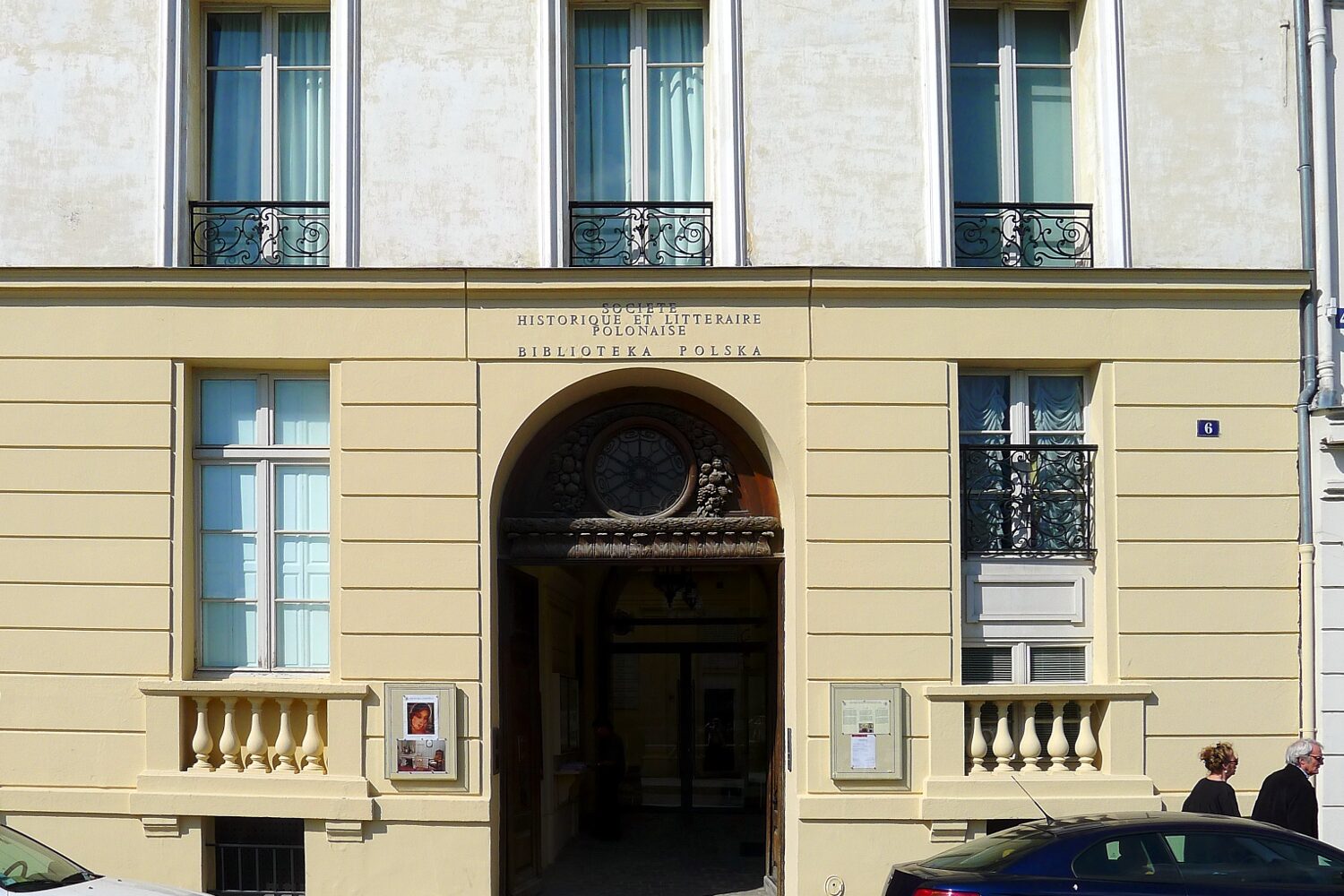 La Bibliothèque polonaise de Paris, qui abrite le musée Boleslas Biegas